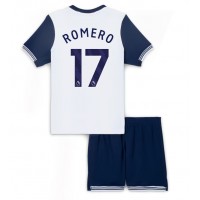 Dres Tottenham Hotspur Cristian Romero #17 Domaci za djecu 2024-25 Kratak Rukav (+ kratke hlače)